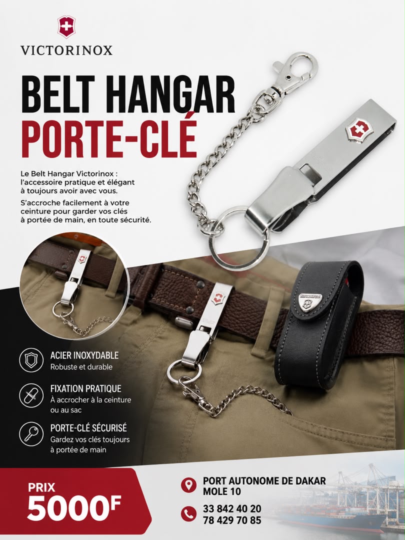 Victorinox Belt Hanger Porte-clé, 5 000 FCFA